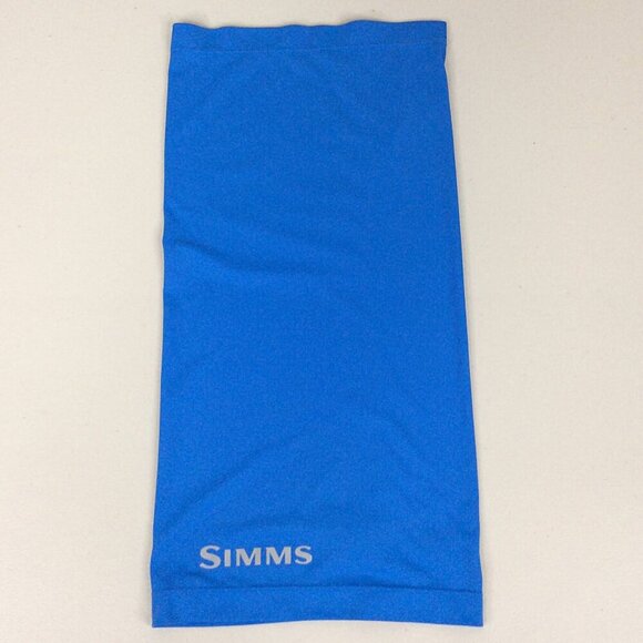 SIMMS Fishing Sun Gaiter Performance Mask Face Guard SPF 50+ Pacific Blue - Picture 1 of 4